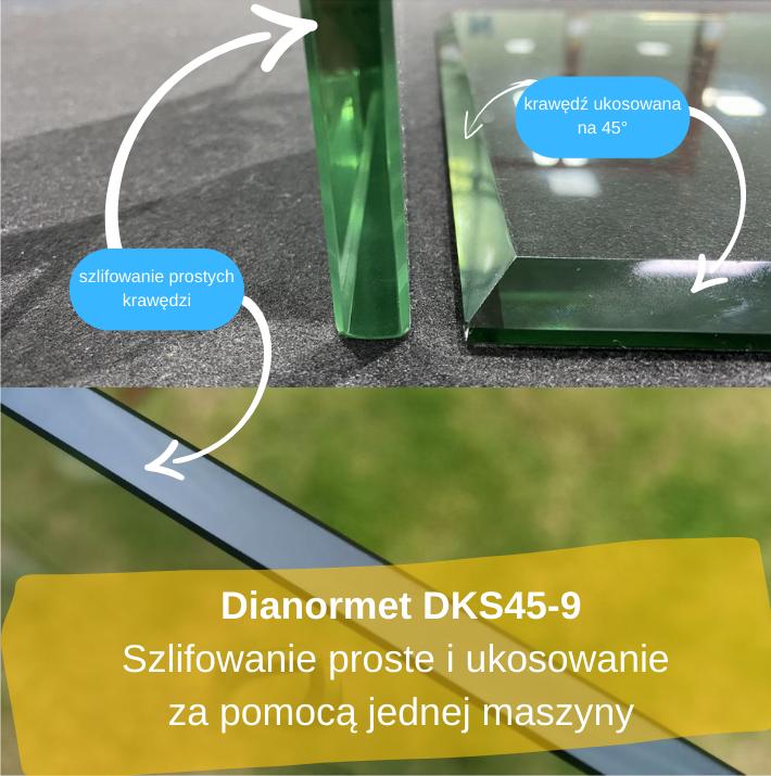 Krawędziarka do szkła płaskiego DKS45-9 / DKS45-9PLC